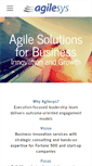 Mobile Screenshot of agilesys.com
